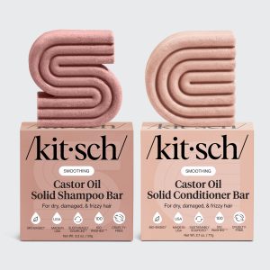 Castor Oil Nourishing Shampoo & Conditioner Bar Combo